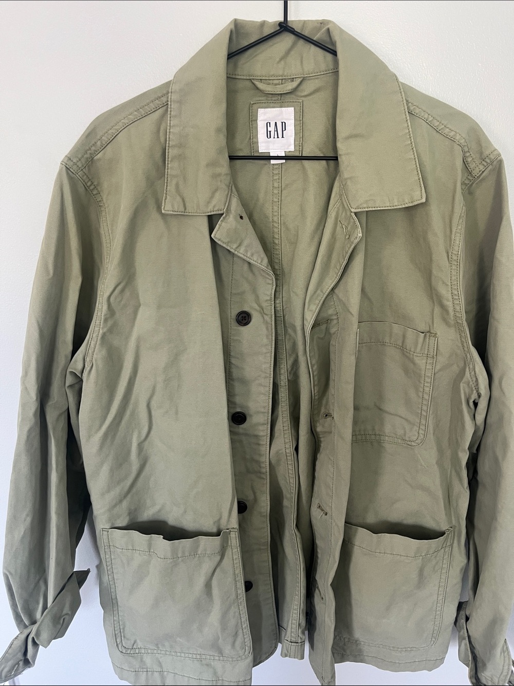 GAP Women's Light Olive Utility Jacket